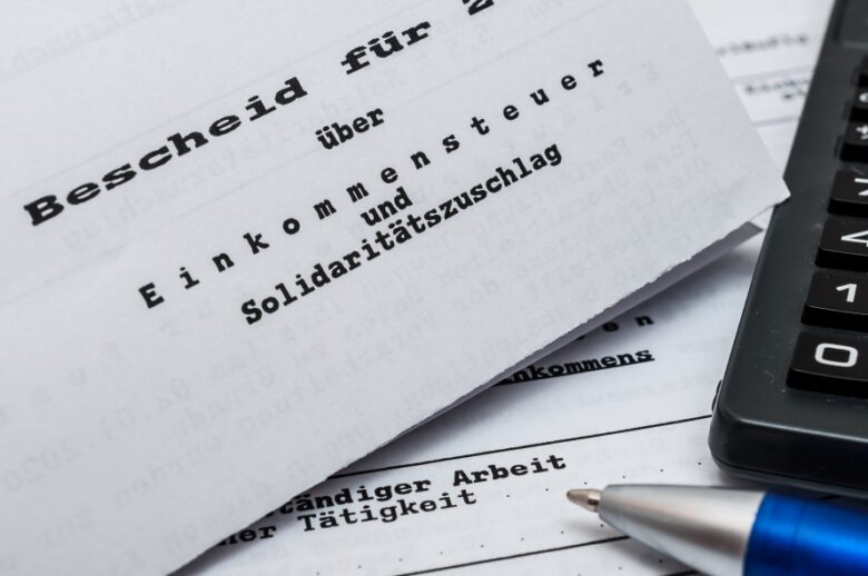 Steuerbescheid vom Finanzamt erhalten